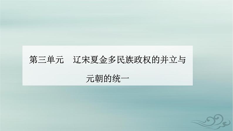 2023_2024学年新教材高中历史第三单元辽宋夏金多民族政权的并立与元朝的统一第九课两宋的政治和军事课件部编版必修中外历史纲要上01