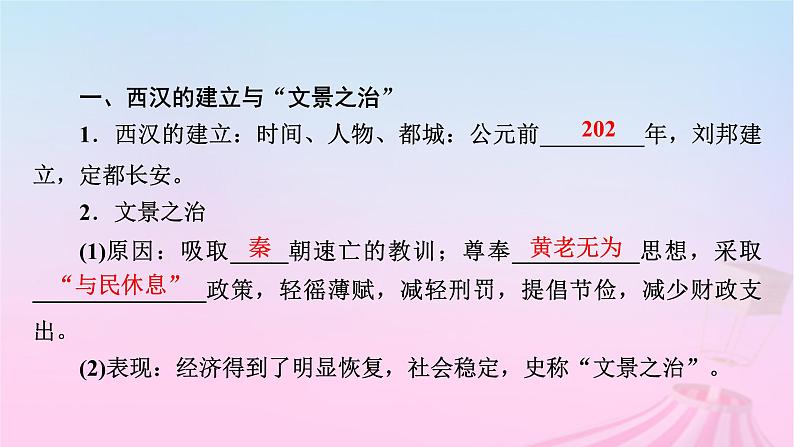 新教材适用2023_2024学年高中历史第1单元从中华文明起源到秦汉统一多民族封建国家的建立与巩固第4课西汉与东汉__统一多民族封建国家的巩固课件部编版必修中外历史纲要上08