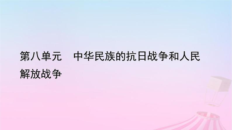 新教材适用2023_2024学年高中历史第8单元中华民族的抗日战争和人民解放战争第24课人民解放战争课件部编版必修中外历史纲要上第1页