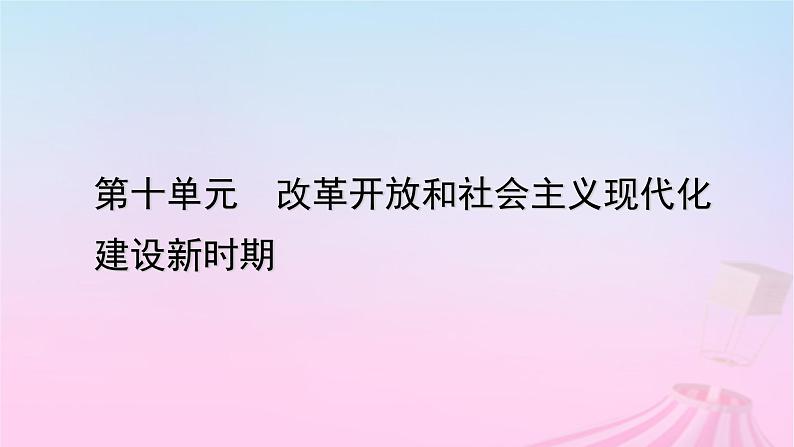 新教材适用2023_2024学年高中历史第10单元改革开放和社会主义现代化建设新时期第27课中国特色社会主义的开创与发展课件部编版必修中外历史纲要上01