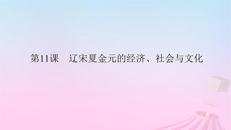 新教材适用2023_2024学年高中历史第3单元辽宋夏金多民族政权的并立与元朝的统一第11课辽宋夏金元的经济社会与文化课件部编版必修中外历史纲要上第2页