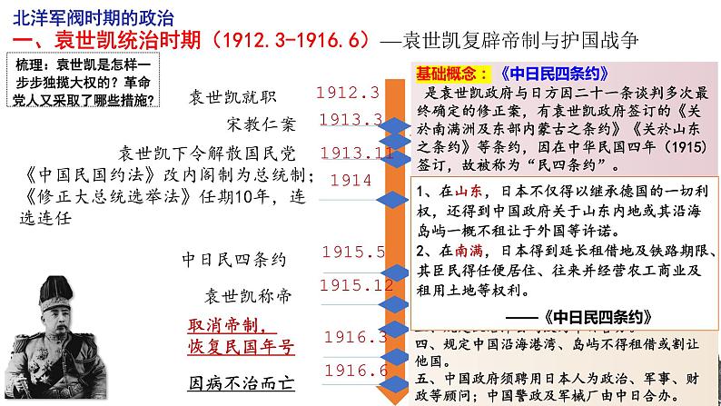 第19课 北洋军阀统治时期的政治、经济与文化课件 (7)第4页