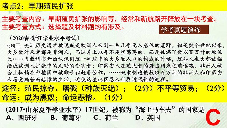 《中外历史纲要》（下） 第三至四单元世界近代史复习课件第8页