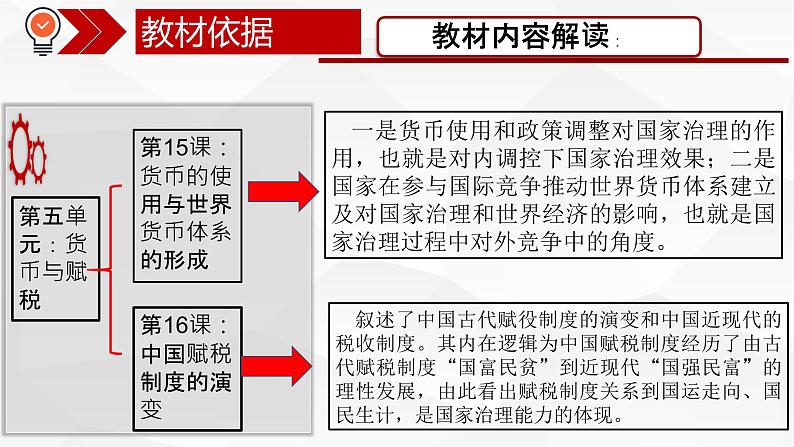 选择性必修一第五单元单元教学设计说课课件07