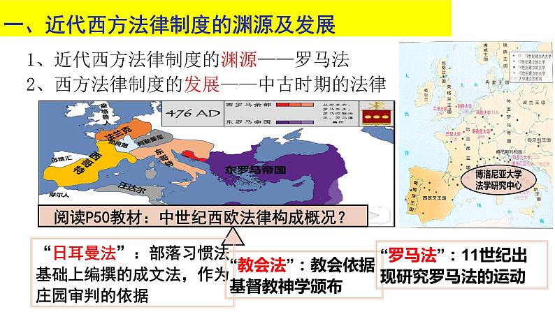 第9课 近代西方的法律与教化课件07