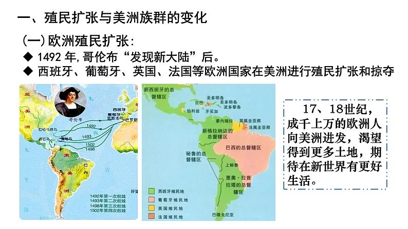 第7课 近代殖民活动和人口的跨地区转移课件03
