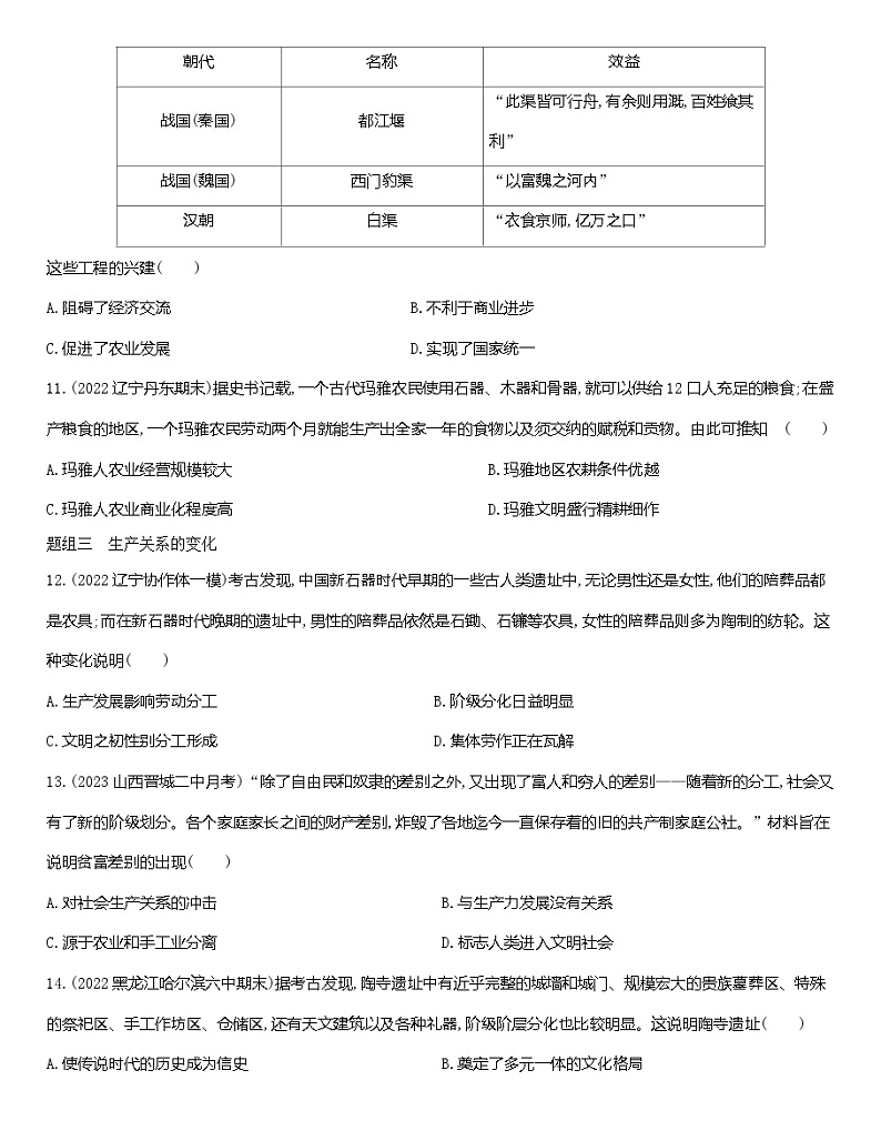 【核心素养】人教统编版高中历史选择性必修二 1.1课从食物采集到食物生产 课件+教案+分层作业（含教学反思和答案）03