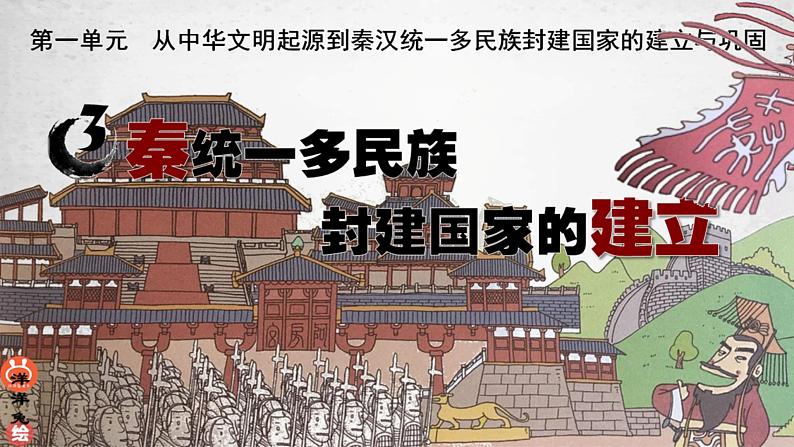 人教统编版 高中历史 必修 中外历史纲要（上）第3课 秦统一多民族封建国家的建立-课件02