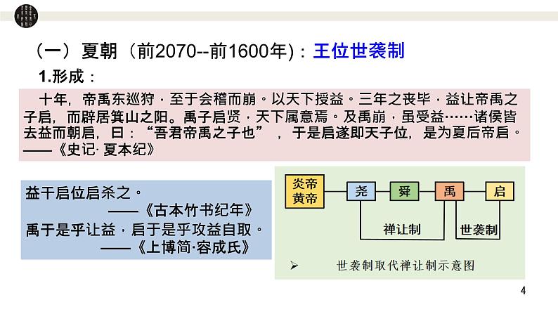 第一单元第1课 中国古代政治制度的形成与发展 课件--2023-2024学年高中历史统编版选修一第4页