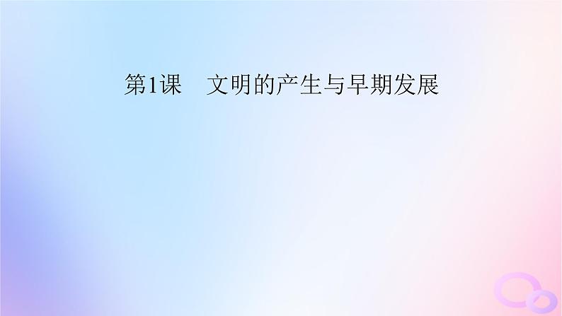 新教材适用2023_2024学年高中历史第1单元古代文明的产生与发展第1课文明的产生与早期发展课件部编版必修中外历史纲要下第5页