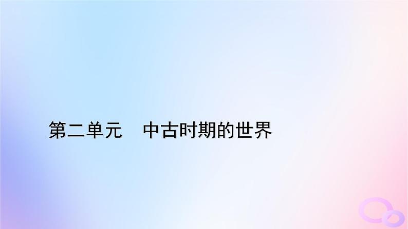 新教材适用2023_2024学年高中历史第2单元中古时期的世界第3课中古时期的欧洲课件部编版必修中外历史纲要下第1页