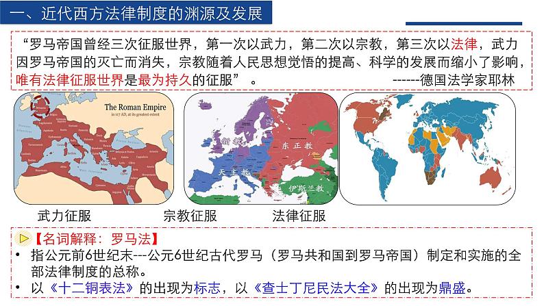 第9课  近代西方的法律与教化课件2023-2024学年高中历史统编版（2019）选择性必修一04