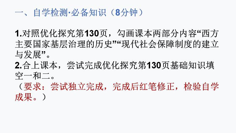 第18课 世界主要国家的基层治理与社会保障 课件-2023-2024学年高中历史统编版2019选择性必修105