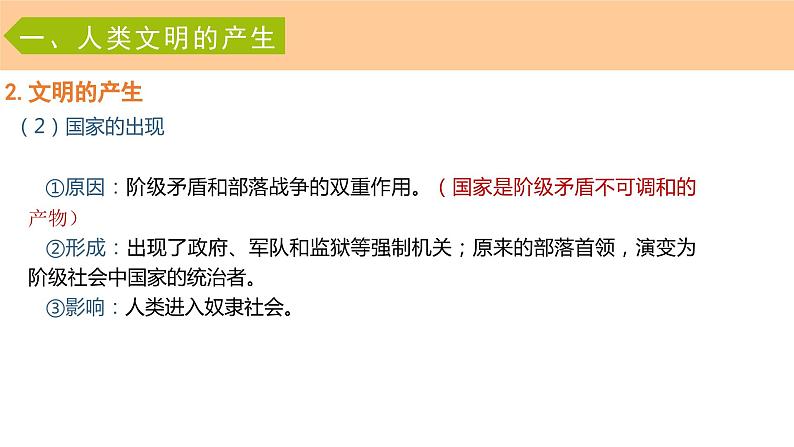 高中历史 统编版必修中外历史纲要（下）同步备课 第一课 文明的产生与早期发展PPT课件+教案06