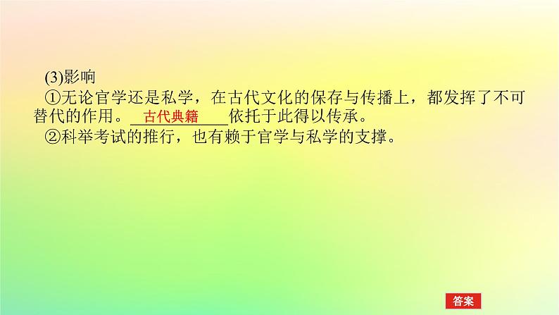 新教材2023版高中历史第六单元文化的传承与保护第十四课文化传承的多种载体及其发展课件部编版选择性必修307