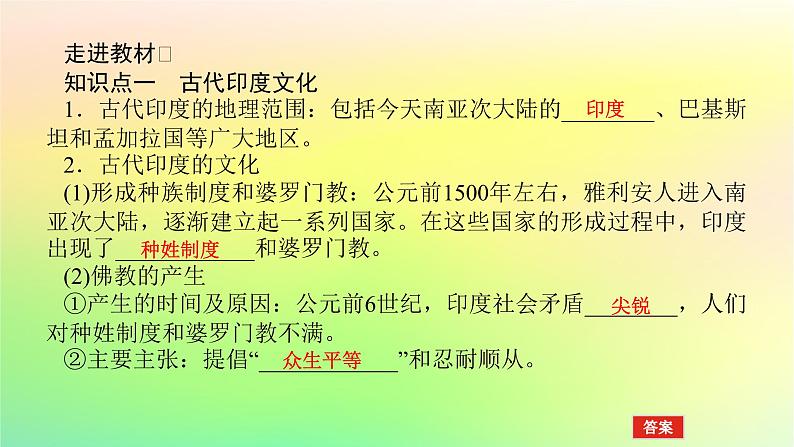 新教材2023版高中历史第二单元丰富多样的世界文化第五课南亚东亚与美洲的文化课件部编版选择性必修305