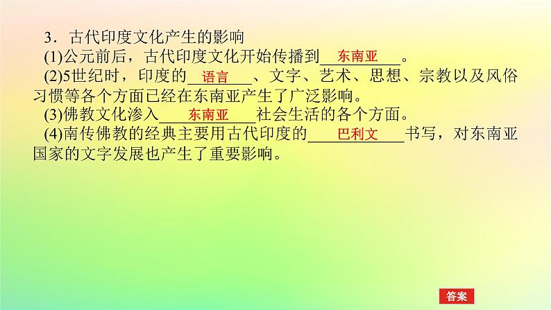 新教材2023版高中历史第二单元丰富多样的世界文化第五课南亚东亚与美洲的文化课件部编版选择性必修307