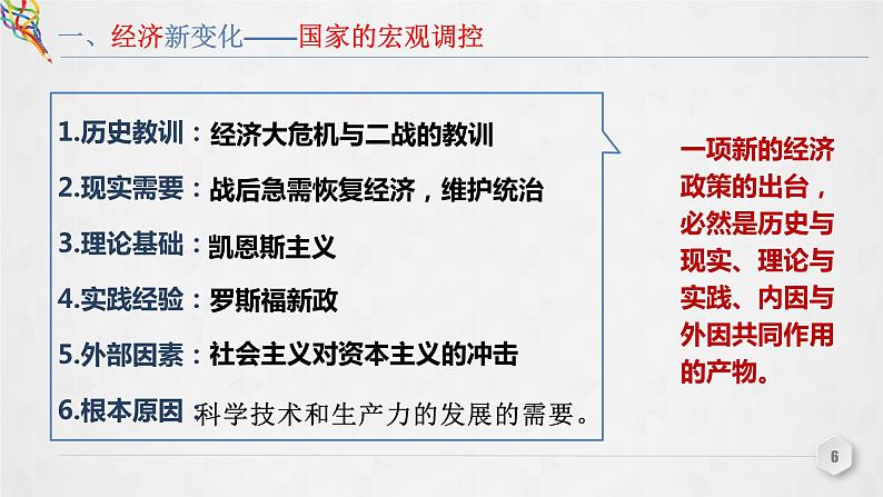 人教统编版 高中历史 必修 中外历史纲要（下）第19课 资本主义国家的新变化-课件06