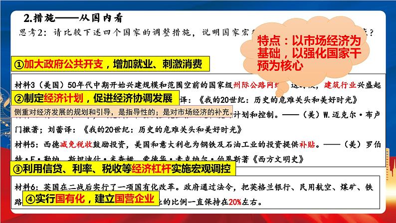 统编版高中历史必修中外历史纲要下册19《 资本主义国家的新变化》课件第5页