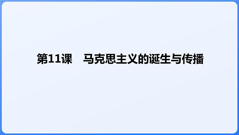 2024年统编版历史必修一中外历史纲要下同步课件 第11课01