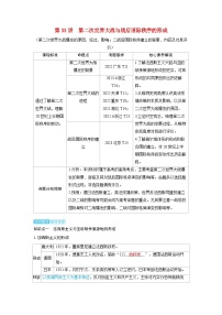 备考2024届高考历史一轮复习讲义第十二单元两次世界大战十月革命与国际秩序的演变第33讲第二次世界大战与战后国际秩序的形成