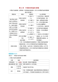 备考2024届高考历史一轮复习讲义第十五单元官员的选拔与管理第41讲中国的官员选拔与管理