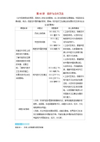 备考2024届高考历史一轮复习讲义第二十四单元交通运输及医疗与公共卫生第60讲医疗与公共卫生