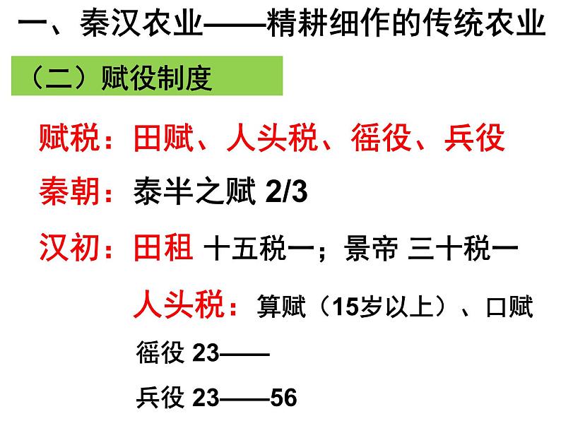 秦汉经济文明 课件--2024届高三统编版历史二轮专题复习第7页