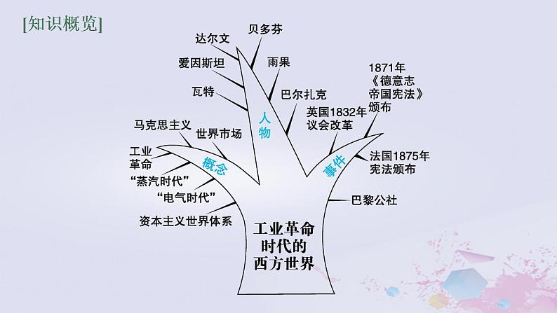 专题六 工业革命时代的西方世界 课件-2024届广西高考历史二轮复习06