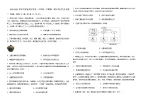 2023-2024学年河南省安阳市第一中学第一学期高一上学期期末考试历史试题含答案