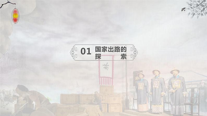 第13讲 13-1 国家出路的探索 课件--2024届高三统编版（2019）历史一轮复习06