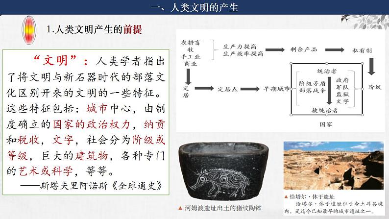 第20讲 古代文明的产生与发展 课件--2024届高三统编版2019必修中外历史纲要下册一轮复习第8页