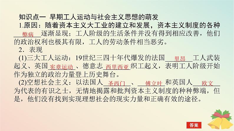 2024版新教材高中历史第五单元工业革命与马克思主义的诞生第十一课马克思主义的诞生与传播课件部编版必修中外历史纲要下05