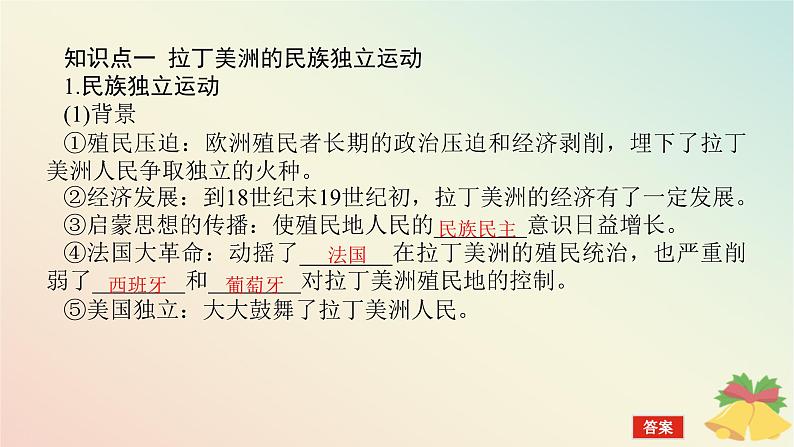 2024版新教材高中历史第六单元世界殖民体系与亚非拉民族独立运动第十三课亚非拉民族独立运动课件部编版必修中外历史纲要下05