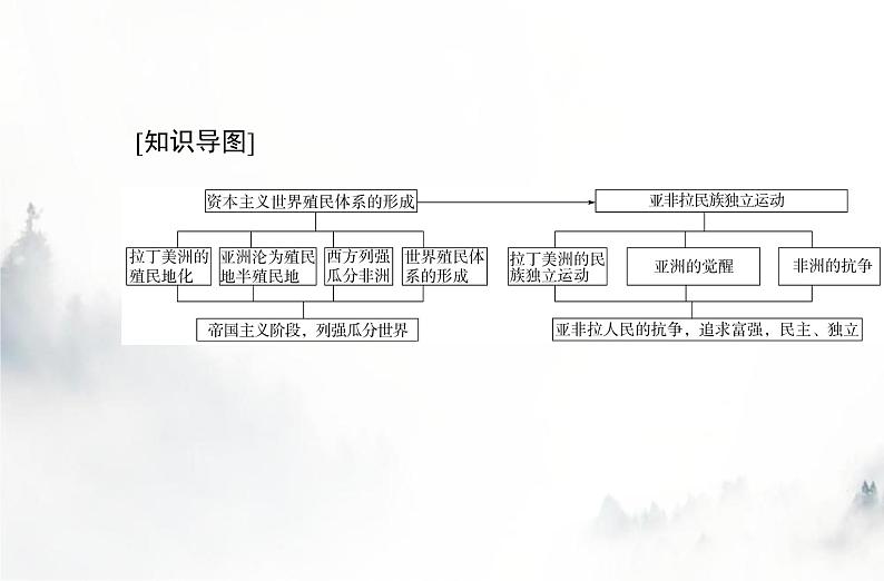 高中历史学业水平复习专题十六世界殖民体系与亚非拉民族独立运动　课件02