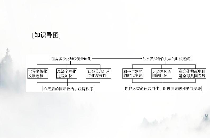 高中历史学业水平复习专题十九当今世界发展的特点与主要趋势课件02