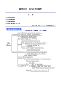 （新高考）高考历史二轮复习专题练习重难点09 近代以前的世界（含解析）