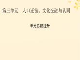 新教材同步系列2024春高中历史第三单元人口迁徙文化交融与认同单元总结提升课件部编版选择性必修3
