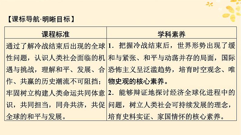 2024春高中历史第九单元当代世界发展的特点与主要趋势第23课和平发展合作共赢的历史潮流课件（部编版必修中外历史纲要下）02