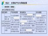2024高考历史基础知识综合复习第12单元古代文明的产生与发展课件