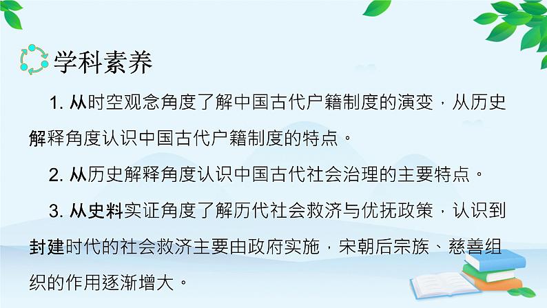 高中历史统编版（2019）选择性必修1 第17课 中国古代的户籍制度与社会治理 课件第4页