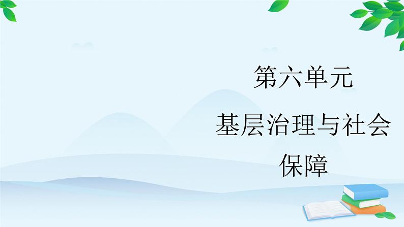 高中历史统编版（2019）选择性必修1 单元总结大归纳（六）课件第1页