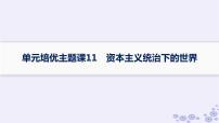 备战2025届高考历史一轮总复习第11单元工业革命与马克思主义的诞生及世界殖民体系的形成单元培优主题课11资本主义统治下的世界课件