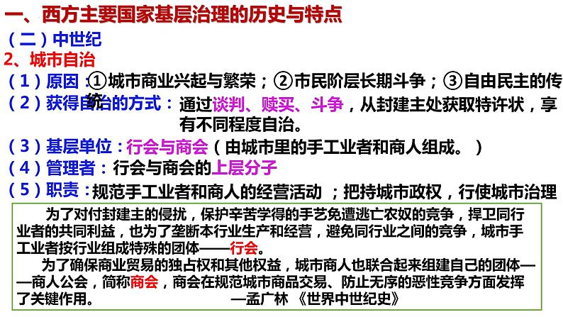 高中历史统编版选择性必修1第18课世界主要国家的基层治理与社会保障课件206