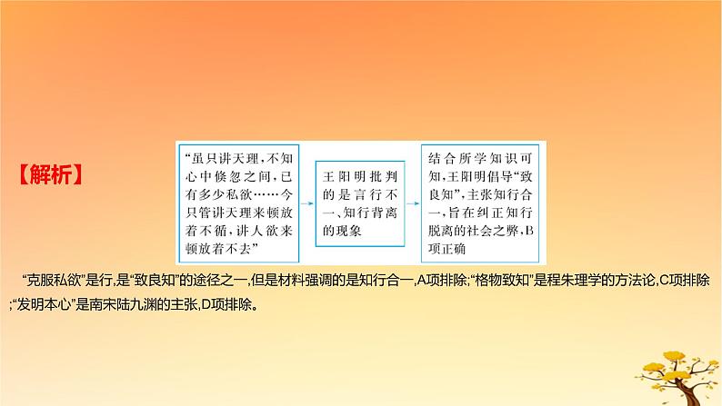 2025版高考历史一轮复习新题精练专题四明清中国版图的奠定与面临的挑战考点2明至清中叶的经济与文化基础知识课件07