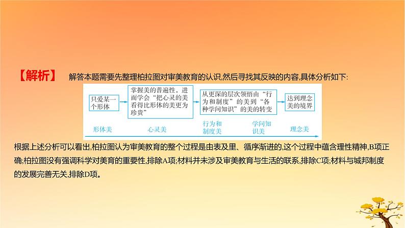 2025版高考历史一轮复习新题精练专题十五文化交流与传播考点2丰富多样的世界文化能力提升课件05