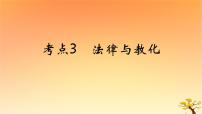 2025版高考历史一轮复习新题精练专题十三国家制度与社会治理考点3法律与教化能力提升课件