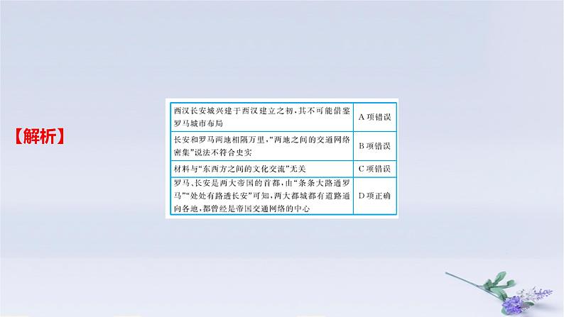 2025版高考历史一轮复习真题精练专题十四经济与社会生活第38练交通与社会变迁课件03