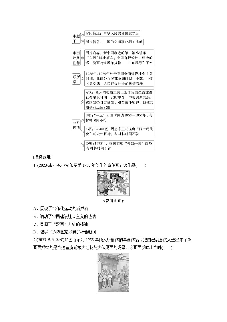 2024高考历史二轮复习能力提升　史法运用3——以图证史：图文结合　图例指南  学案（含答案）第2页