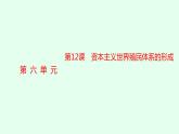 人教版高中历史必修下册第12课资本主义世界殖民体系的形成课件